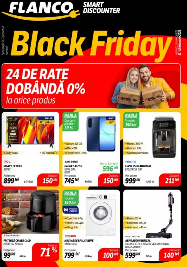Catalog Flanco, Black Friday: 12-18 februarie 2026