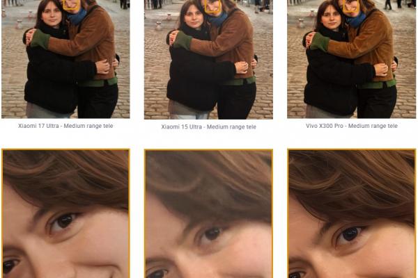 Xiaomi 17 Ultra - Comparație foto DxOMark