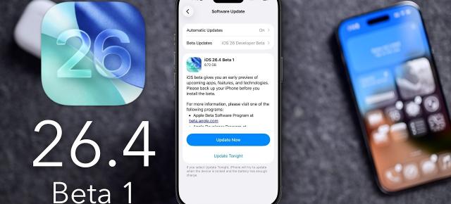 iOS 26.4 beta 1 lansat oficial! Noul asistent Siri întârzie, dar primim criptare RCS end-to-end și playlisturi generate prin AI