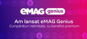 eMAG anunță lansarea lui Genius - un serviciu premium de livrare rapidă și gratuită în București și alte 4 orașe din România