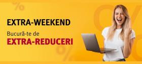 Weekend plin de EXTRA REDUCERI pe Altex.ro; 10% discount extra la telefoanele Samsung, 15% pentru televizoarele LG 4K