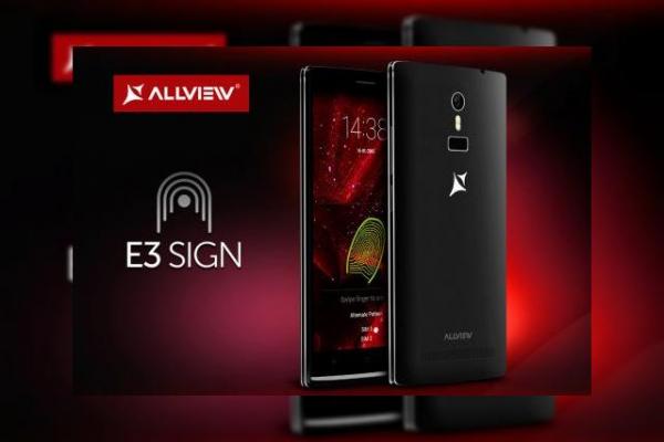 Allview E3 Sign, primul smartphone cu senzor de amprente din portofoliul brașovenilor este anunțat oficial