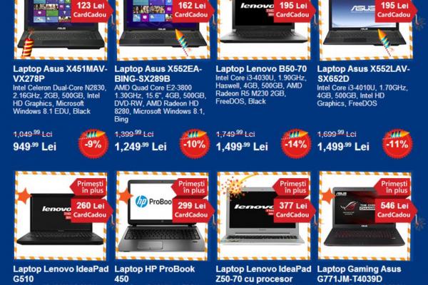 Iată unele dintre cele mai interesante reduceri aniversare eMAG, cu ocazia a 13 ani de la Înființarea magazinului online!