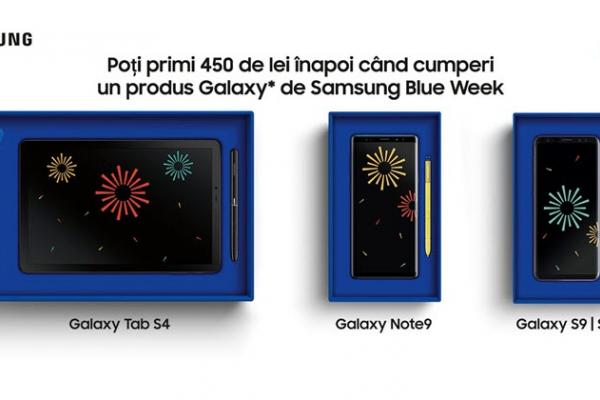 Samsung vine cu o nouă promoție pe plan local! Cumpără un Galaxy S9, S9+ sau Note 9 și poți primi înapoi 450 lei din suma cheltuită pe device