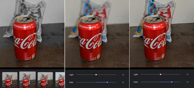 Google Photos aduce noutăți pe iOS; Apare funcția Color Pop și slider pentru bokeh
