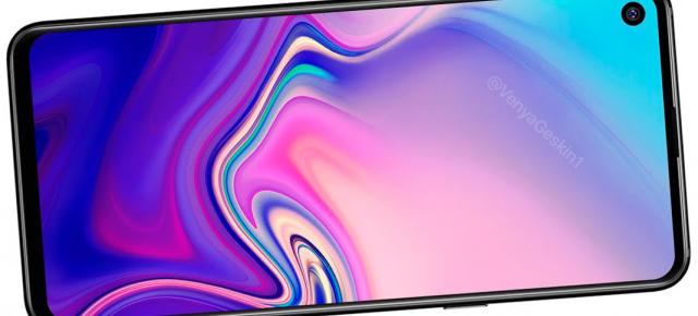 Samsung Galaxy A8s are formatul de display Infinity-O confirmat de o protecţie scăpată online; Vedem şi o nouă randare