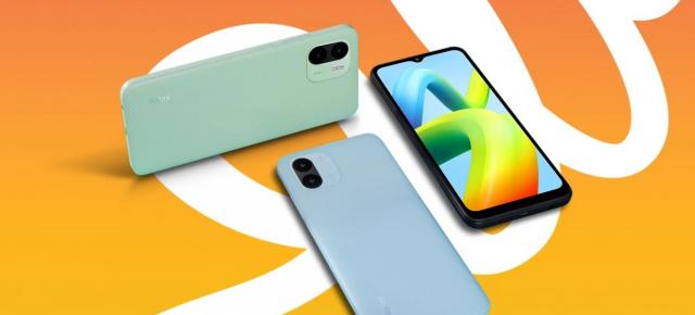 Redmi A1 a sosit: telefon de 80 de euro cu Android 12 stock, 2 GB RAM
