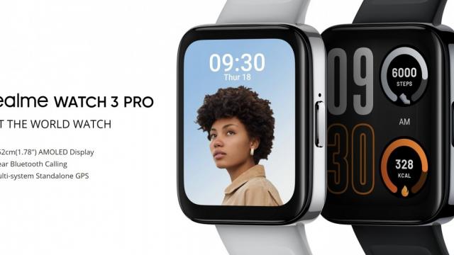 <b>realme Watch 3 Pro vede lumina zilei: ceas cu ecran AMOLED de 1.78 inch, 100+ watch face-uri dinamice</b>realme Watch 3 Pro este a treia generaţie de ceas flagship de la realme şi poate cea mai impresionantă. Nu de alta, dar o diagonală aşa mare pe un ceas din mainstream nu prea am văzut: 1.78 inch. Acest purtabil aduce un design sobru şi angular şi oferă