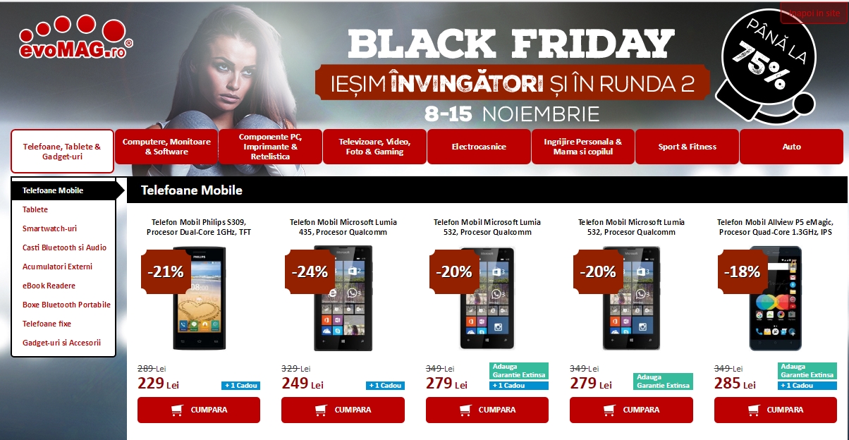 Black Friday 2016, Live Blogging Mobilissimo.ro; Reduceri și oferte eMAG, evoMAG, Cel.ro, MarketOnline, Altex și alții.. - imaginea 12