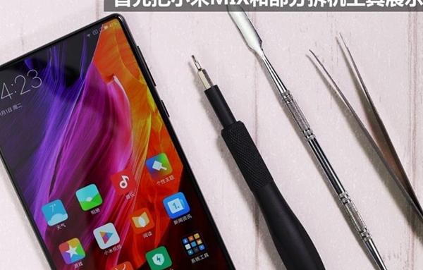Xiaomi Mi Mix este disecat, vedem ce se ascunde în spatele faţadei arătoase