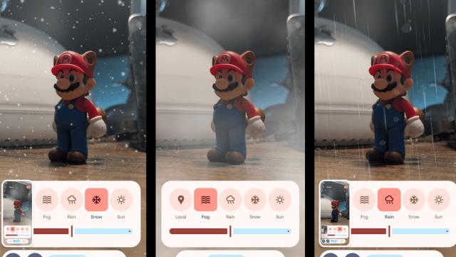 <b>Android 16 aduce efecte meteo animate cu AI; Wallpaper-urile devin interactive pe telefoanele Pixel</b>În Android 16 beta, Google a introdus o serie de opțiuni noi pentru wallpaper-uri și ecranul de blocare, exclusiv pe telefoanele Pixel. Cea mai interesantă e funcția „Weather”, care aplică efecte meteo animate direct pe fotografiile tale. Fie că e vorba..