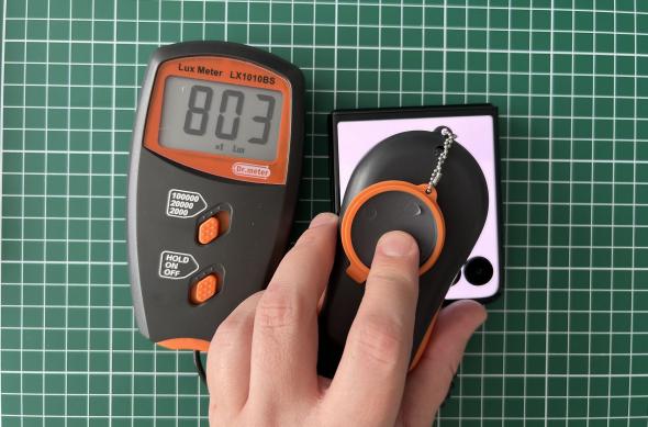 Motorola razr 60 Ultra - Test ecran: Teste Moto razr 60 ultra (10).jpg