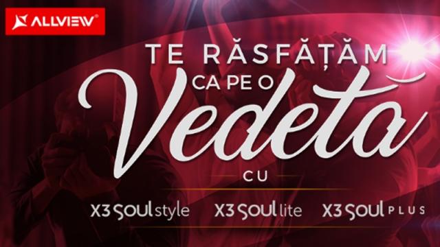 <b>Allview detaliază campania "Răsfăț de vedetă"; iată cum puteți câștiga unul dintre cele 10 pachete VIP</b>Un comunicat de presă proaspăt sosit în inbox-ul nostru ne dezvăluie detalii interesante despre campania "Răsfăț de vedetă" - modalitate prin care clienții Allview pot câștiga pachete VIP cu totul și cu totul speciale. Pentru a vă putea înscrie în acest