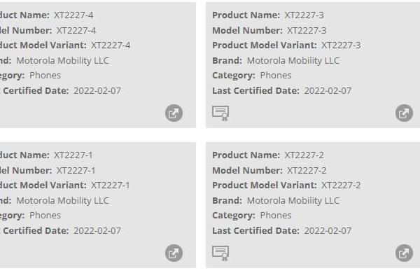 Motorola Moto E32 - Certificări