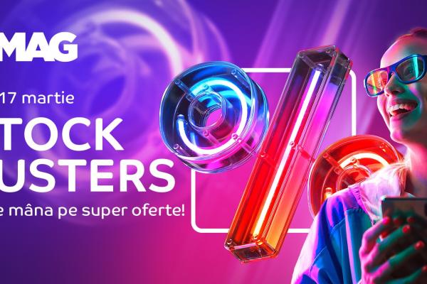 Stock Busters a început pe eMAG și ne aduce super oferte în perioada 15-17 martie; Laptop cu SSD la 999 lei, Moto g200 la 1799 lei