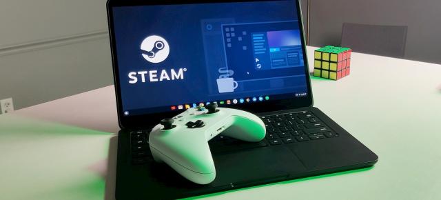 Devin chromebook-urile dispozitive de gaming? Google spune că Steam sosește curând pe Chrome OS