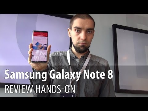 Samsung Galaxy Note 8 Video Preview Hands-on în Limba Română (Primele impresii)