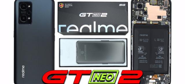 realme GT Neo2 este disecat în fața camerei; Primește nota 8/10 pentru ușurința de reparare