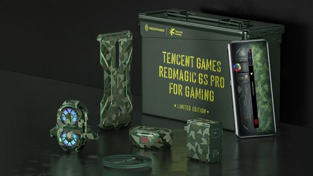 <b>Smartphone-ul de gaming Nubia Red Magic 6s Pro primește o variantă Battlefield cu look militar și accesorii "camuflate" într-o cutie metalică de război</b>În ltima lună aici la Mobilissimo v-am prezentat printre altele și smartphone-ul de gaming Nubia Red Magic 6s Pro, un terminal cu upgrade-uri la nivel de procesor față de varianta 6s. Noi l-am scos din cutie și de curând v-am 