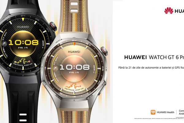 Preț și disponibilitate HUAWEI Watch GT 6 Pro în România (cod exclusiv 400 lei extra-reducere)