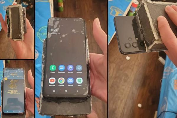 Cineva a pus o baterie de 30.000 de mAh pe un telefon Samsung Galaxy A32 5G; Iată ce a ieşit