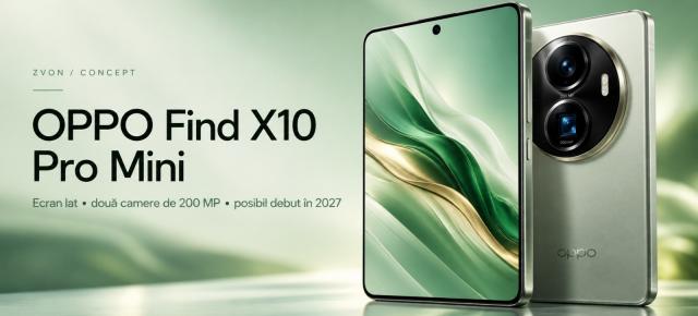 OPPO ar pregăti un Find X10 Pro Mini cu ecran lat și două camere de 200 MP; Lansarea ar putea avea loc în 2027