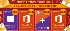 (P) Noi reduceri software! Licență Windows 10 Pro pentru doar 9.46 euro și pachetul Office 2016 Pro la 21.43 euro