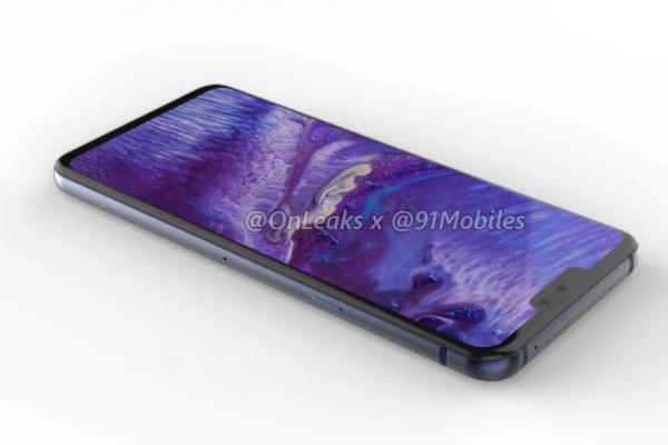 LG G8 ThinQ - Randări 3D