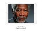 O pictură fantastică realizată pe iPad Air aduce cu o fotografie reală; Iată portretul lui Morgan Freeman (Video)