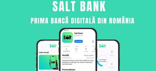 [UPDATE - Cum urmărești live lansarea?] Rival pentru Revolut? Salt Bank este prima bancă 100% digitală concepută în România și se lansează oficial în această săptămână