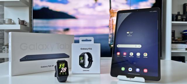 Samsung Galaxy Fit3/Galaxy Tab A9 sunt "pachetul de bază" pentru şcolar şi pensionar, la sub 1200 lei împreună