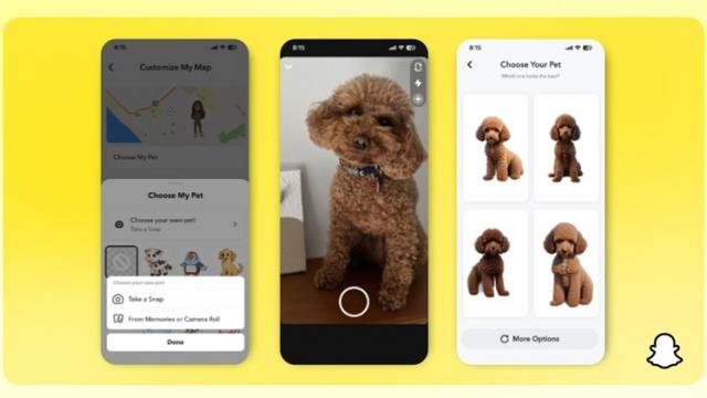 <b>Snapchat îți permite acum să îți transformi animalul de companie în asistent AI</b>O aplicație foarte populară printre tineri este Snapchat. Platforma de socializare a lansat în urmă cu ceva timp și un abonament „Snapchat+”, iar acesta aduce mai multe funcții exclusive utilizatorilor. În trecut un asistent AI a fost lansat de către