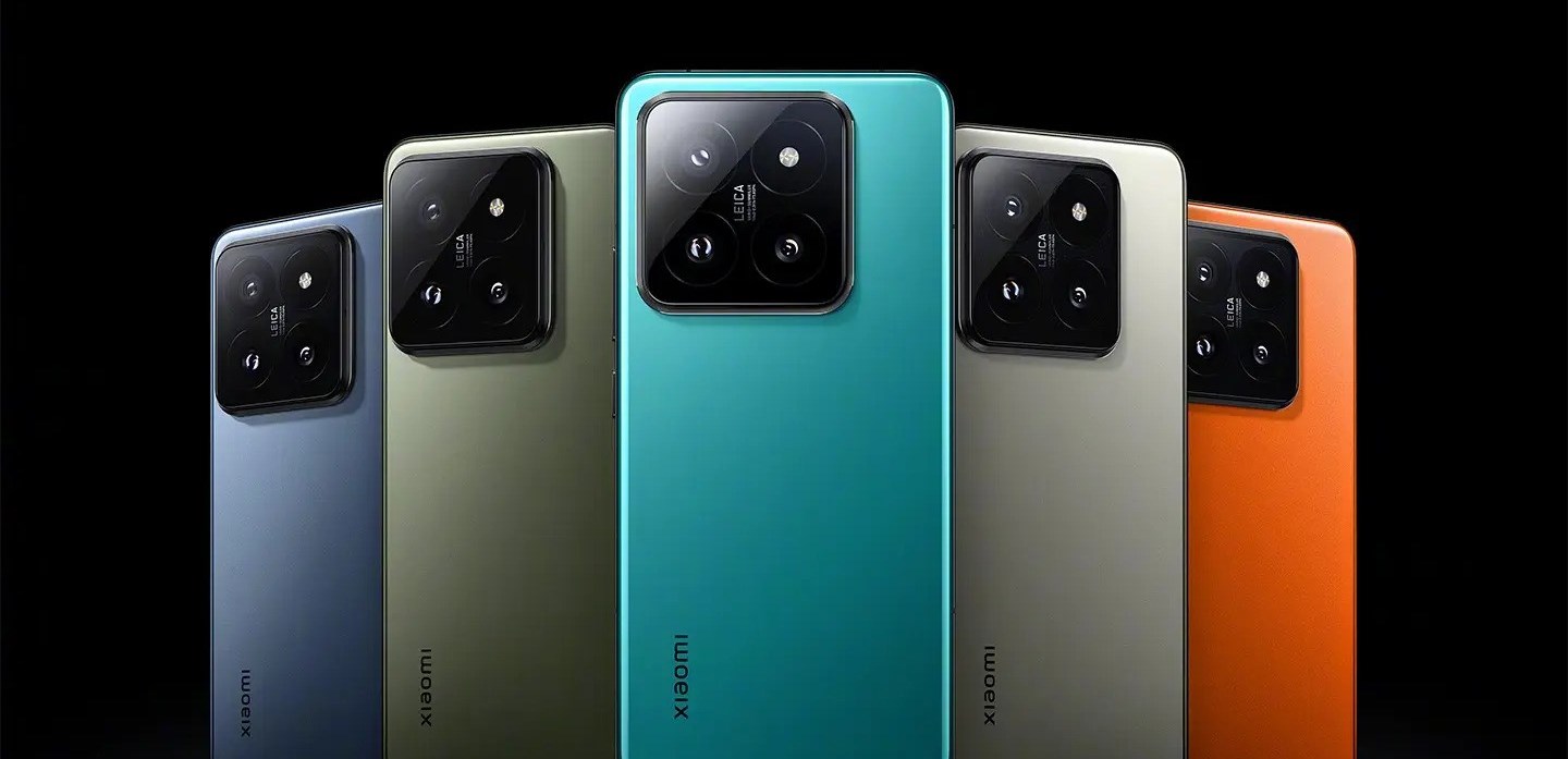 Xiaomi 14 primește noi variante de culoare, similare cu cele de pe automobilul electric Xiaomi SU7