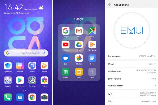 Huawei Nova 5T - Screenshots