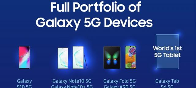 Samsung a livrat peste 6.7 milioane de telefoane 5G în 2019; Iată despre ce modele e vorba