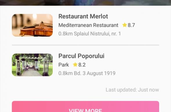 Interfață grafică Samsung Galaxy A6 (2018) (capturi de ecran): Screenshot_20180619-164720_Bixby Home.jpg