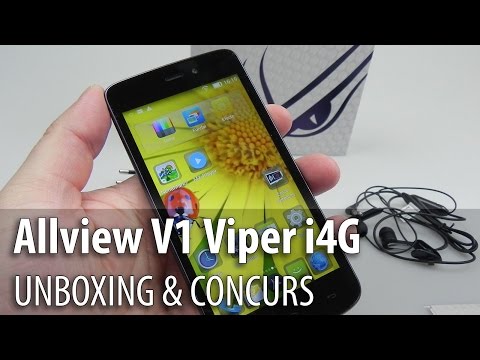 Allview V1 Viper i 4G Unboxing & Concurs (Telefon 4G Dual SIM) - Mobilissimo.ro