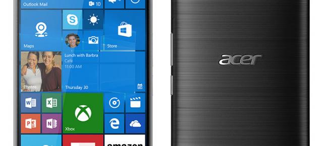 CES 2016: Acer anunţă telefonul Liquid Jade Primo, dotat cu Windows 10 şi cu suport pentru Continuum