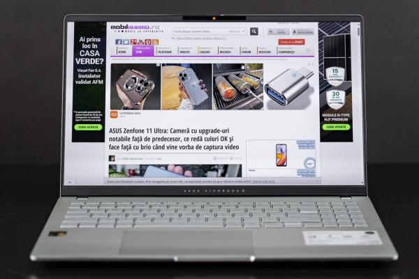 Preview ASUS Vivobook S 15: Performanță și autonomie; Laptop cu CPU Qualcomm Snapdragon X Elite