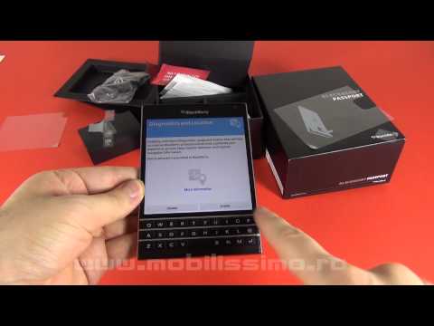 BlackBerry Passport Unboxing în Limba Română - Mobilissimo.ro