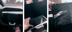 Misterul a fost deslușit! Cum arată la interior cel mai așteptat pickup al momentului - Tesla Cybertruck