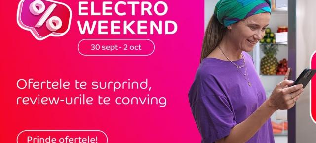 Extra reducerile de weekend revin la eMAG! Laptop-uri, telefoane și electrocasnice la super ofertă până pe 2 octombrie