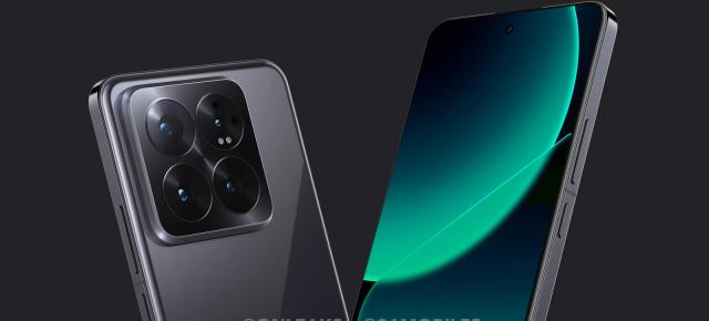 Xiaomi 14 Pro a primit randări detaliate! Aduce ecran plat, modul foto generos în partea din spate