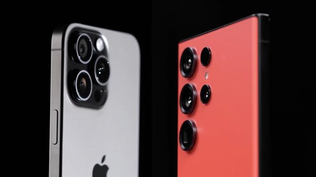 <b>Duelul greilor e aici! iPhone 15 Pro Max versus Samsung Galaxy S23 Ultra într-un test de viteză și performanță (Video)</b>Luna septembrie ne-a adus lansarea seriei iPhone 15. În lumina reflectoarelor se află flagship-ul și cameraphone-ul iPhone 15 Pro Max, iar luna octombrie ne aduce și teste, comparații, review-uri ce îl au ca subiect principal. Cei de la PhoneBuff