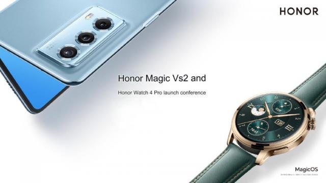 <b>Honor Magic VS2 va fi anunțat oficial pe 12 octombrie, alături de ceasul Honor Watch 4 Pro</b>La început de săptămână vin și vești proaspete printre care și informația referitoare la debutul noului pliabil Honor Magic Vs2, așteptat să sosească pe data de 12 octombrie. Nu vine singur, ci însoțit de ceasul inteligent Honor Watch 4 Pro 