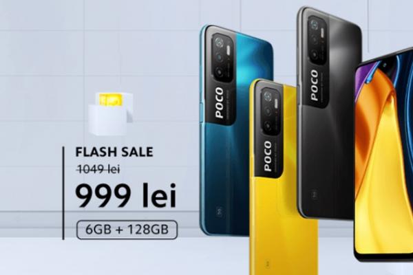 POCO M3 PRO 5G debutează pe cale oficială în România și vine cu o reducere specială până pe 1 iulie
