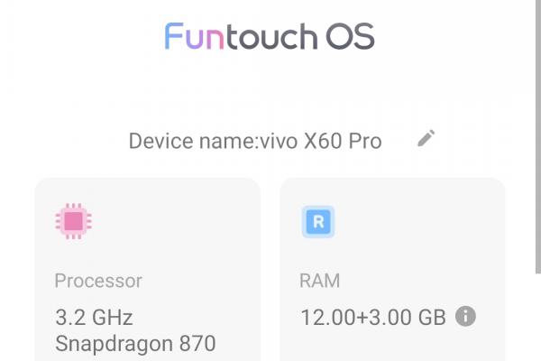 Galerie capturi de ecran vivo X60 Pro (Screenshots intefață grafică)