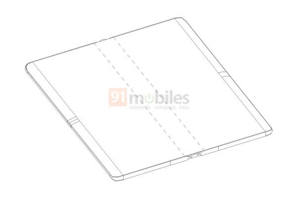 Patent Huawei - Telefon pliabil