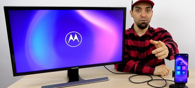 Ce este Motorola Ready For şi cum transformă un telefon Moto G100 într-un desktop (Impresii/Video)