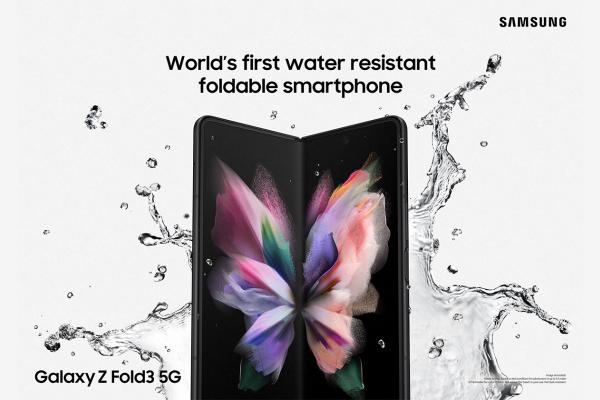 Samsung Galaxy Z Fold 3 devine oficial: Primul pliabil cu cameră selfie ascunsă sub ecran, hardware de top și rezistență la apă IPX8